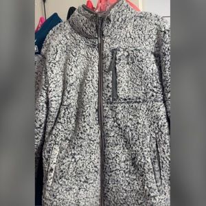 VS PINK SHERPA FULL ZIP